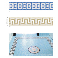 Border for Swimming Pool Blue